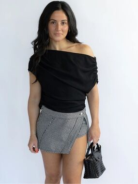 Georgie Gingham Micro Skort